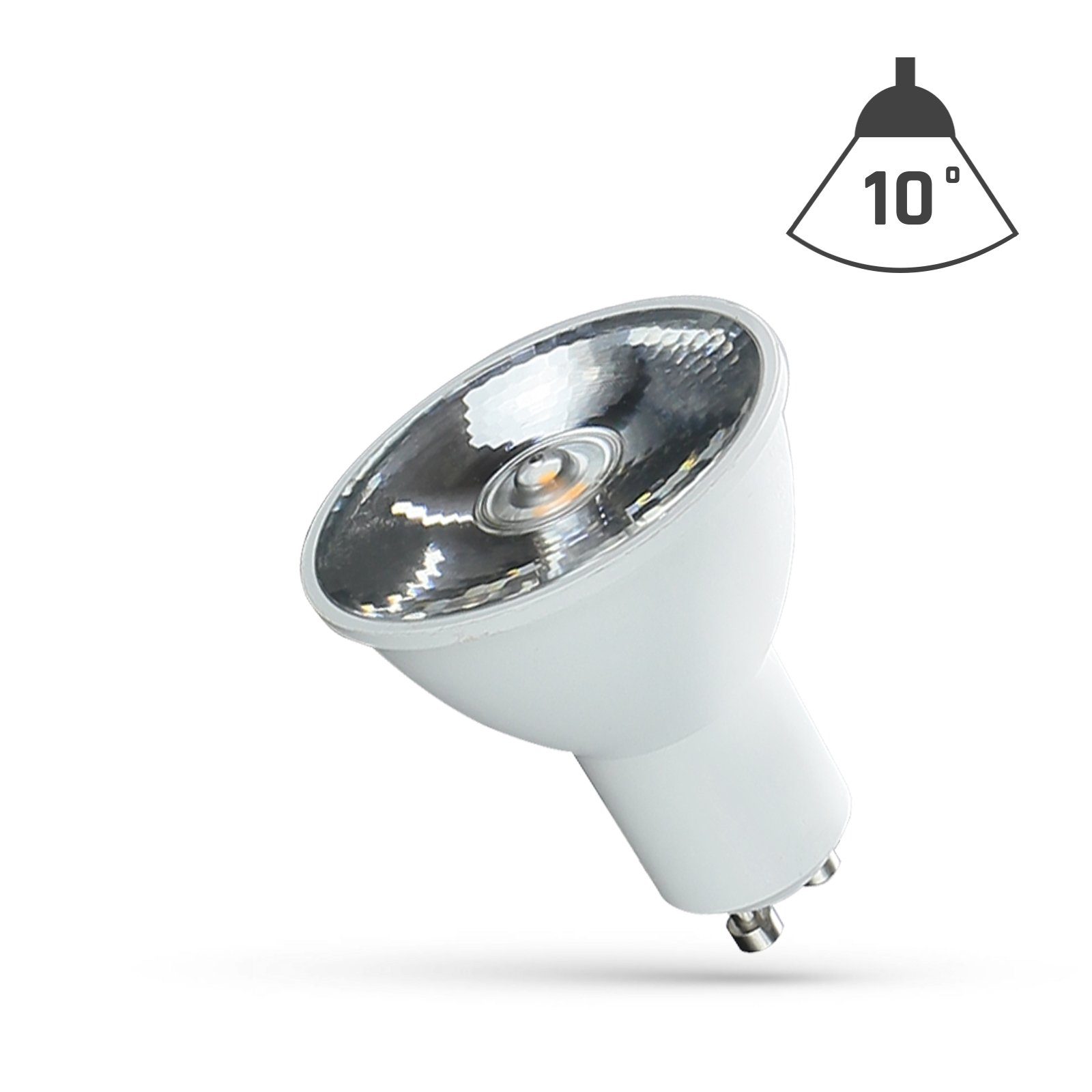 GU10 6Watt 10° LED 230Volt Leuchtmittel günstig online kaufen