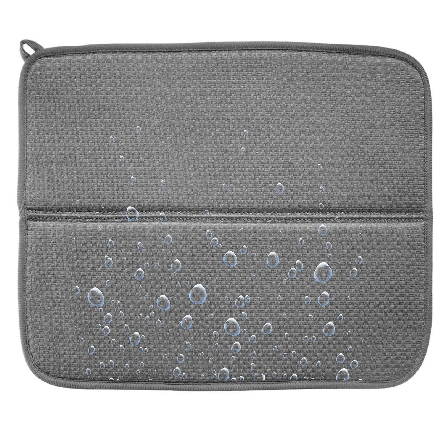 WESTMARK Abtropfmatte Hochabsorbierend, aus Mikrofaser, 2er Set, sauber ohne Wasserflecken