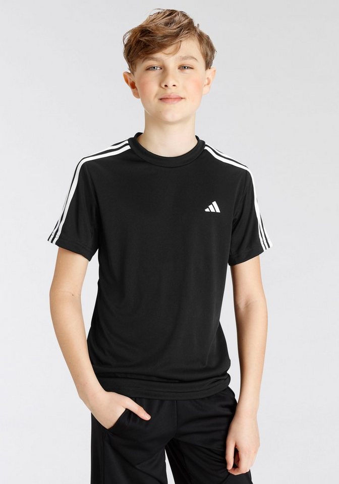 adidas Sportswear T-Shirt TRAIN ESSENTIALS AEROREADY 3-STREIFEN REGULAR-FIT