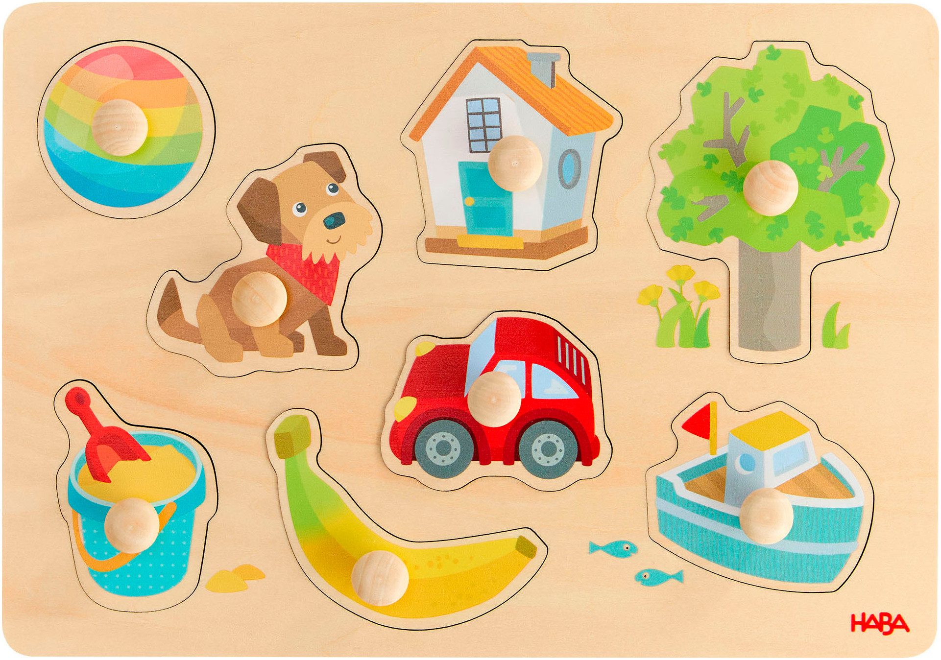 Haba Steckpuzzle Erste Wörter, Puzzleteile günstig online kaufen