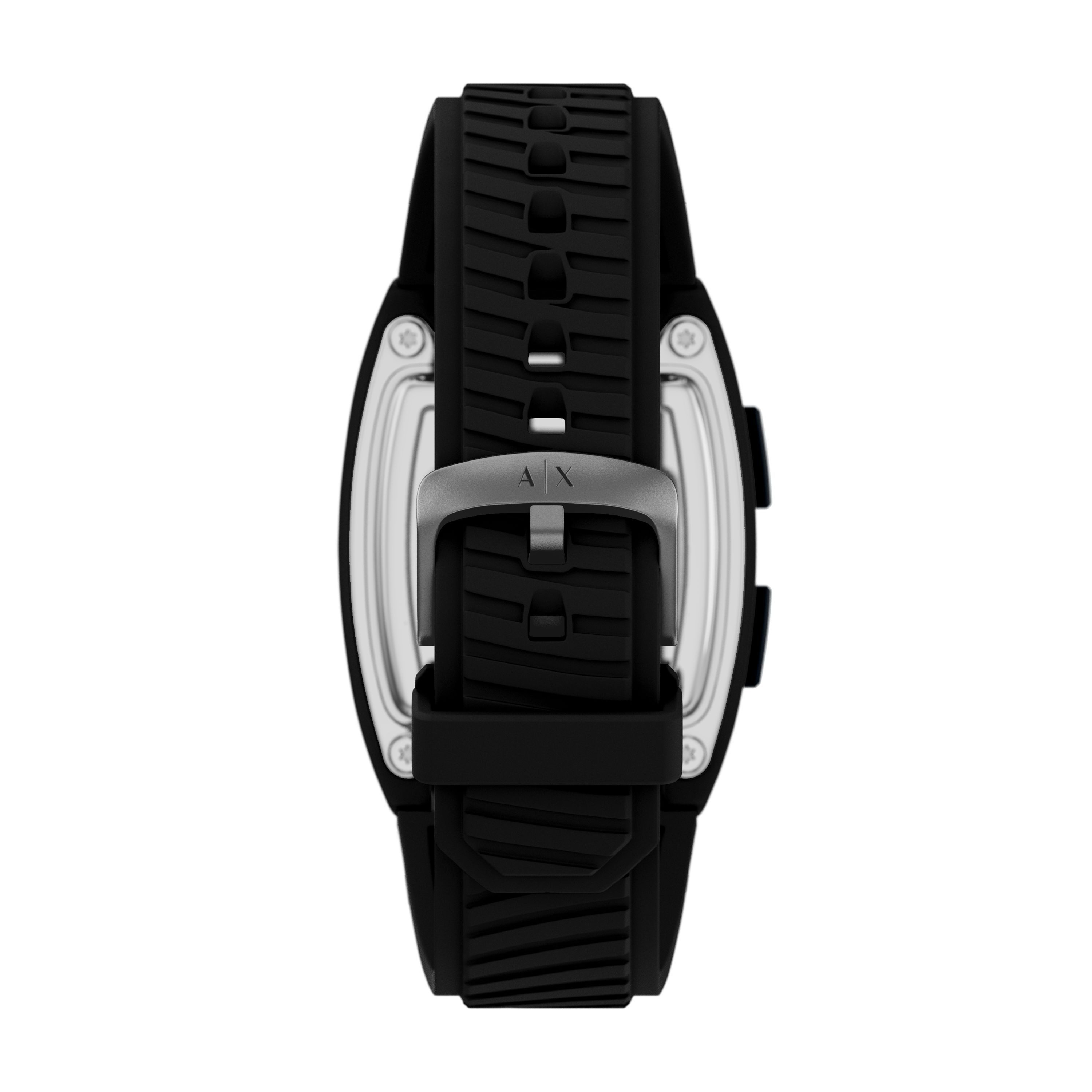 ARMANI EXCHANGE Digitaluhr AX2971, Quarzuhr, Armbanduhr, Damenuhr, Herrenuhr, Silikonarmband, digital