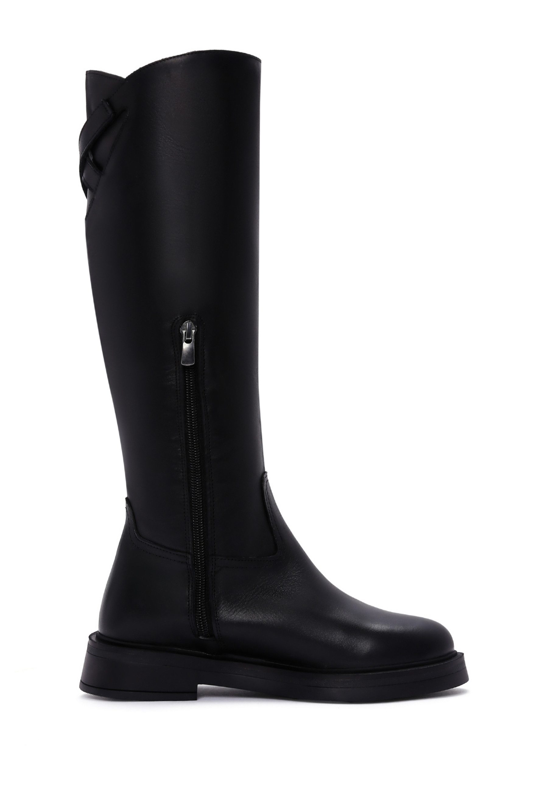 Derimod Stiefel aus Leder Bootsschuh Reißverschluss, Textilfutter, Thermosohle, Absatz 2 cm