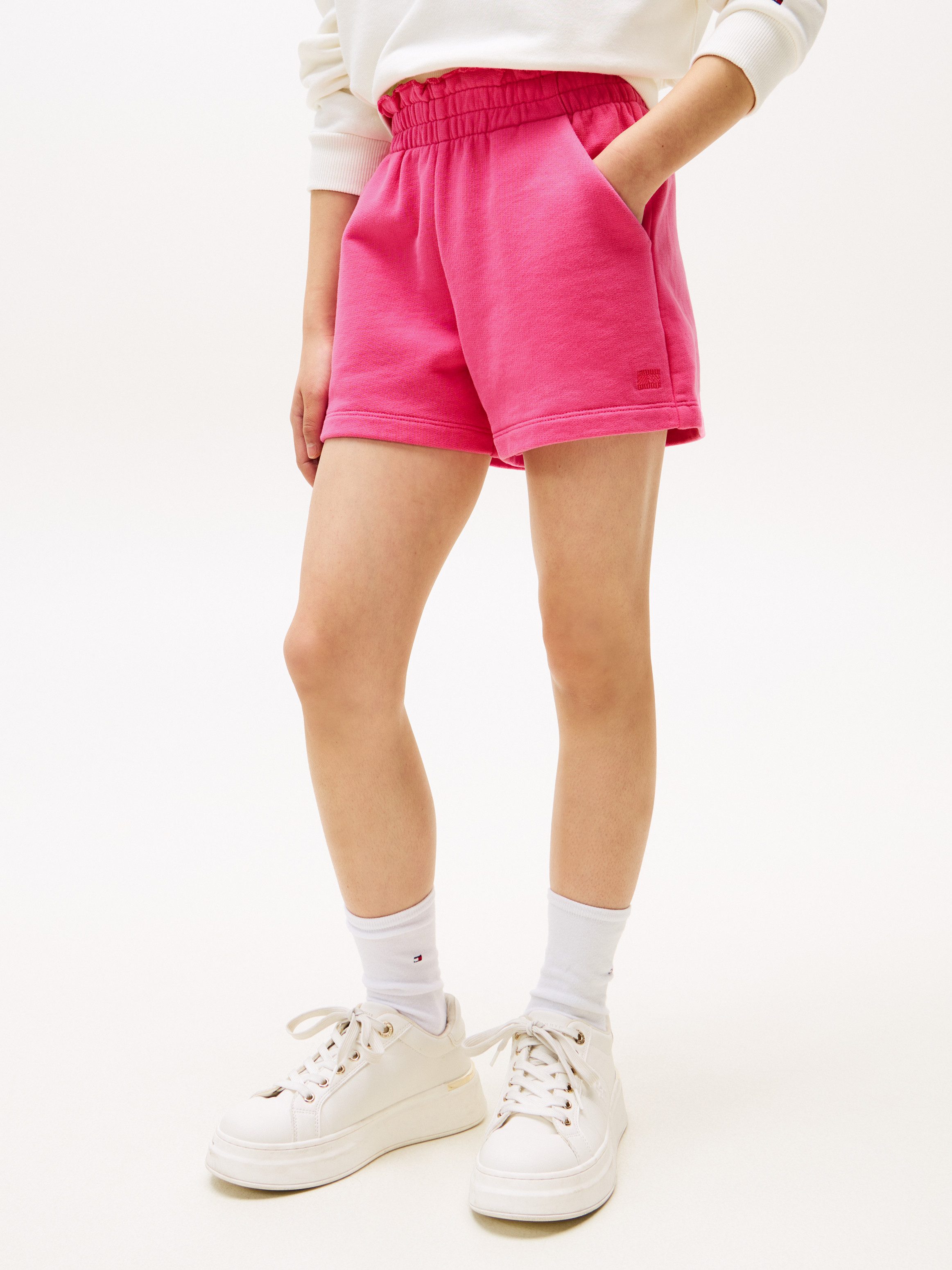 Tommy Hilfiger Sweatshorts TOMMY TONAL FLAG SWEATSHORT für Kinder bis 16 Jahre