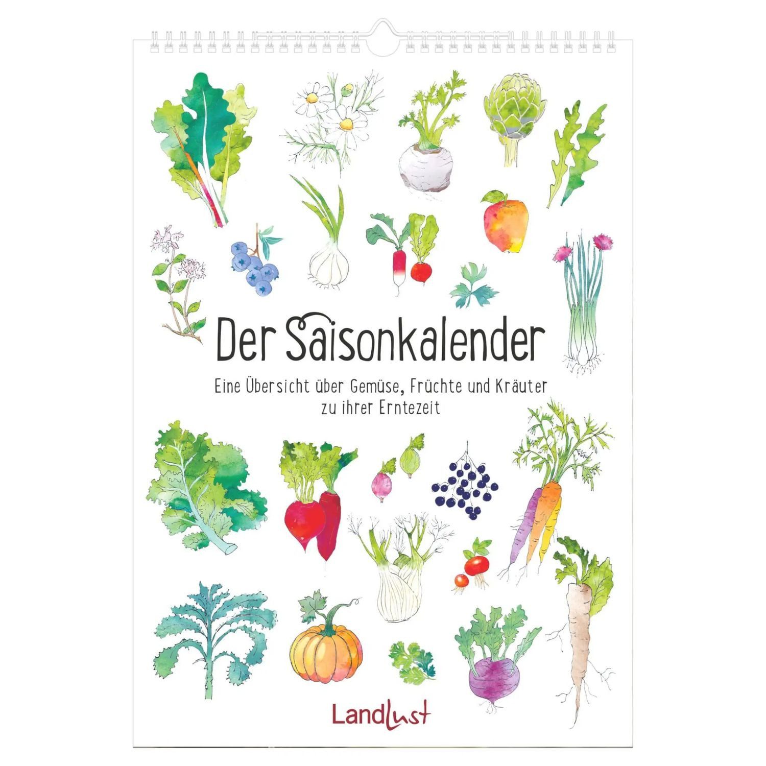 Wandkalender Der Saisonkalender
