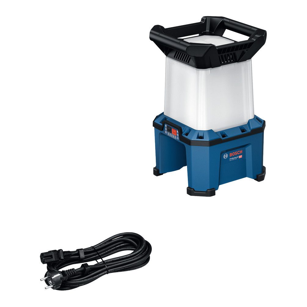 BOSCH Arbeitsleuchte GLA 18VH-7500 Professional Akku-Bauleuchte 18 V, mehrere Helligkeitsstufen