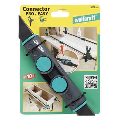 Wolfcraft Schraubzwinge Wolfcraft Connector PRO Easy Einhandzwingen