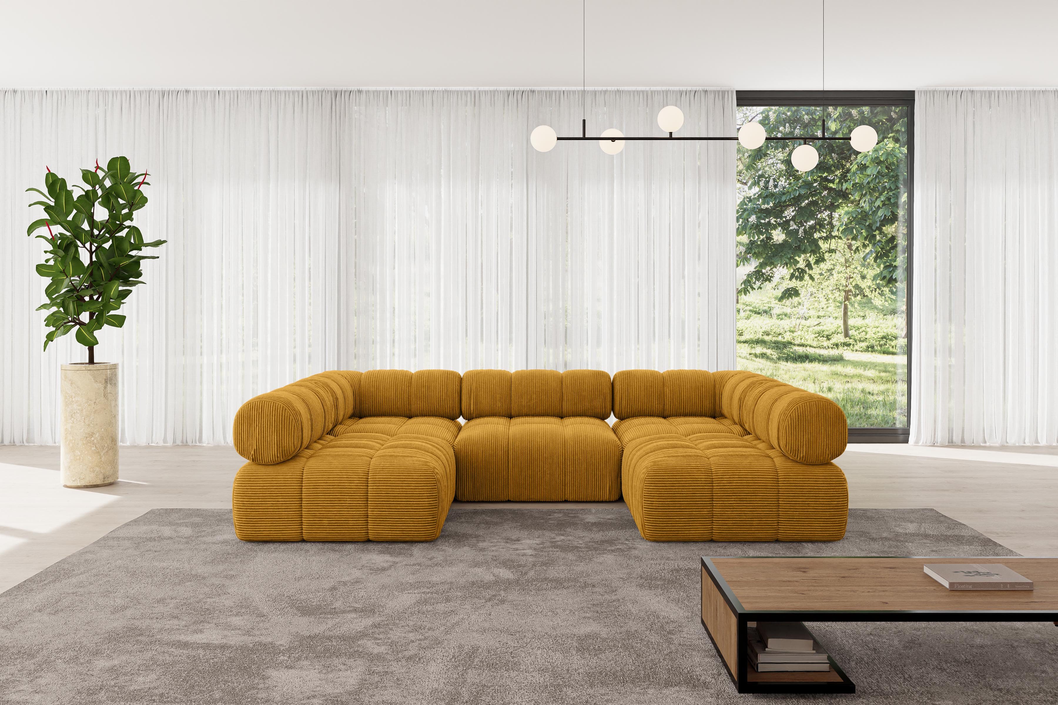 ALTDECOR Wohnlandschaft Garvo-U1, Corner Sofa U-Form günstig online kaufen