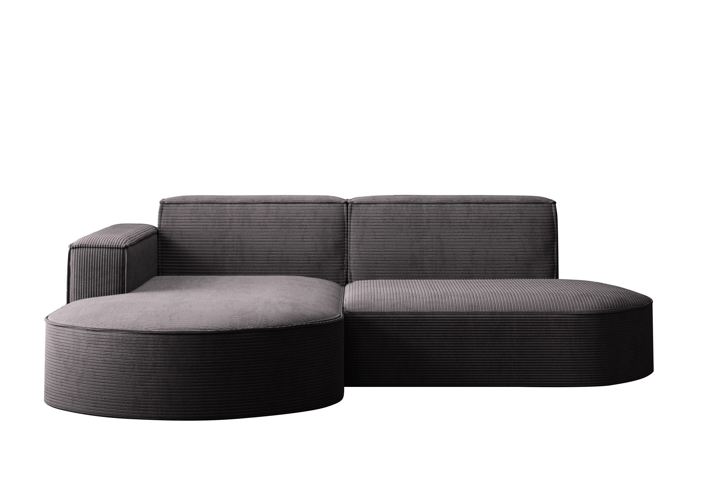 Kaiser Möbel Ecksofa Designer MODENA STUDIO L stoff Cord, Ecksofa, Cord Sof günstig online kaufen