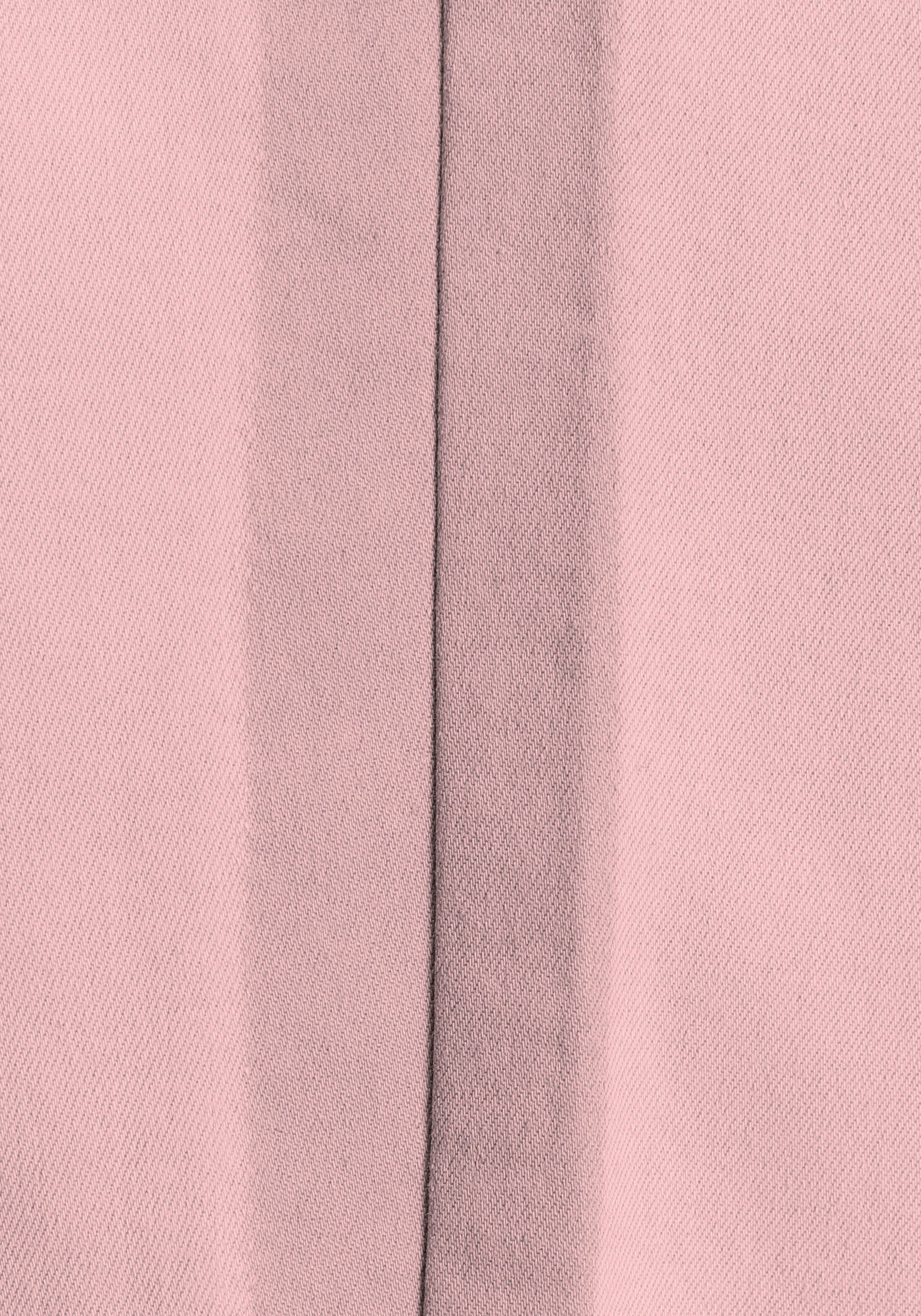 Arizona Skinny-fit-Jeans Streifen rosa seitlichem mit Waist Stretch Ultra High