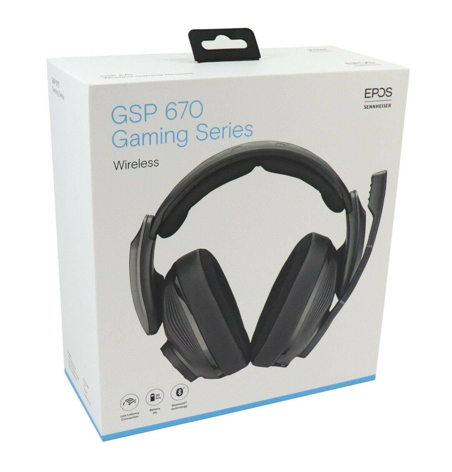 EPOS, Sennheiser GSP 670 Gaming-Headset - Schwarz Bluetooth-Kopfhörer
