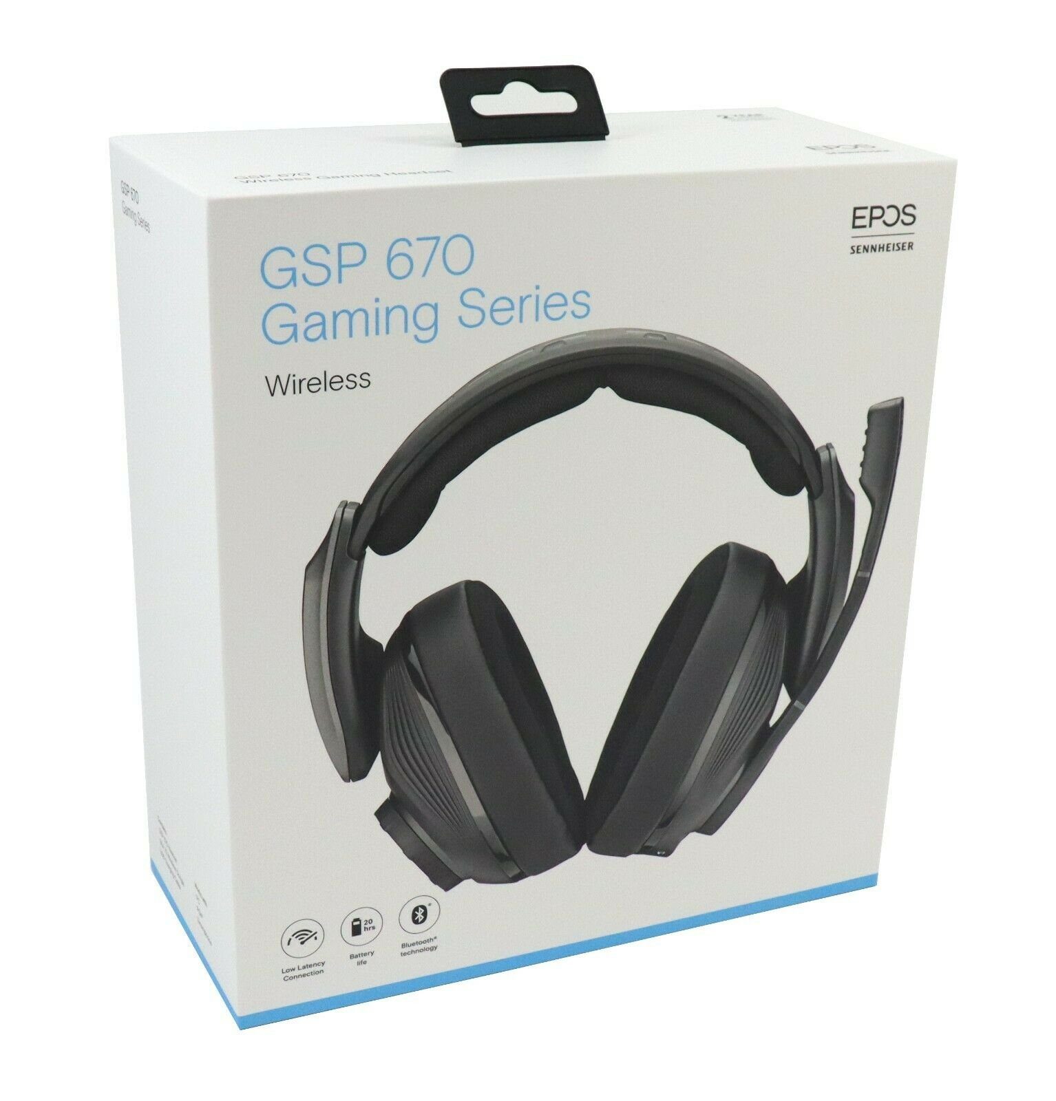 EPOS, Sennheiser GSP 670 GamingHeadset Schwarz BluetoothKopfhörer