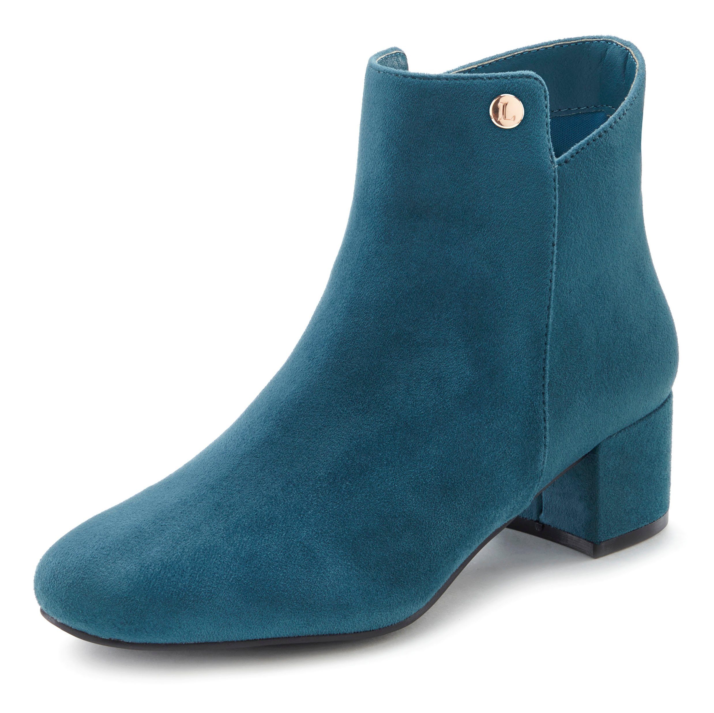 LASCANA Sommerstiefelette Stiefelette mit bequemen Blockabsatz, Ankle Boots günstig online kaufen