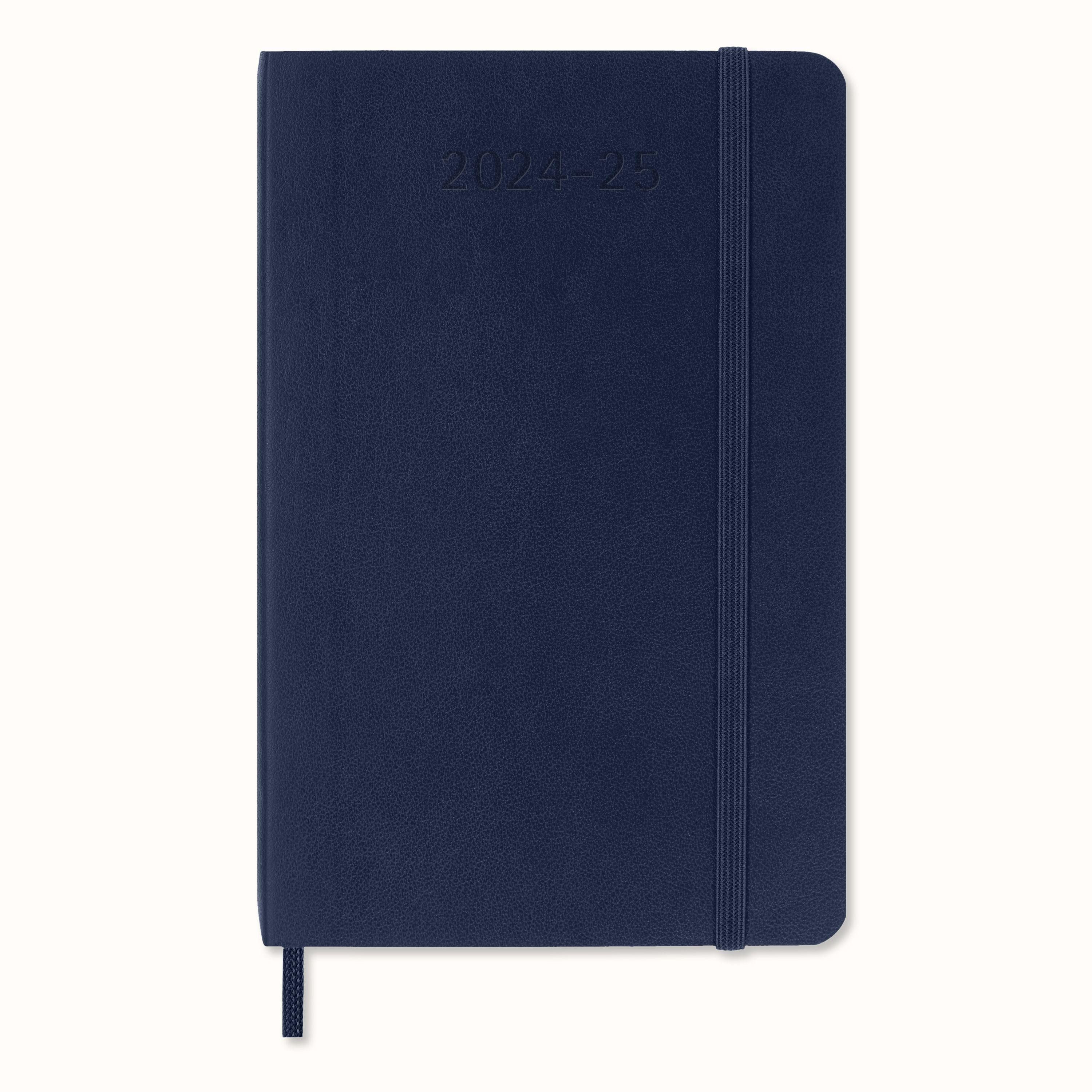 Notizbuch Moleskine 18 Monate Wochen Notizkalender 2024/2025, Pocket/A6