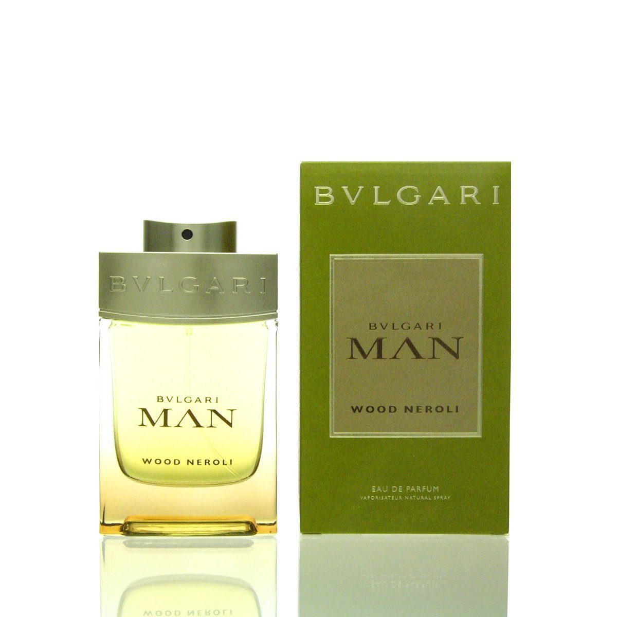 BVLGARI Eau de Parfum Man Wood Neroli, Glasflakon, Parfüm EDP, Herrenduft