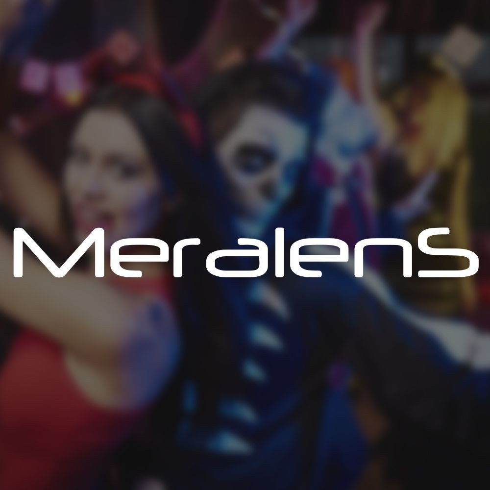 MeralenS Jahreslinsen Farbige Red Devil Kontaktlinsen - Ohne Stärke für Cosplays