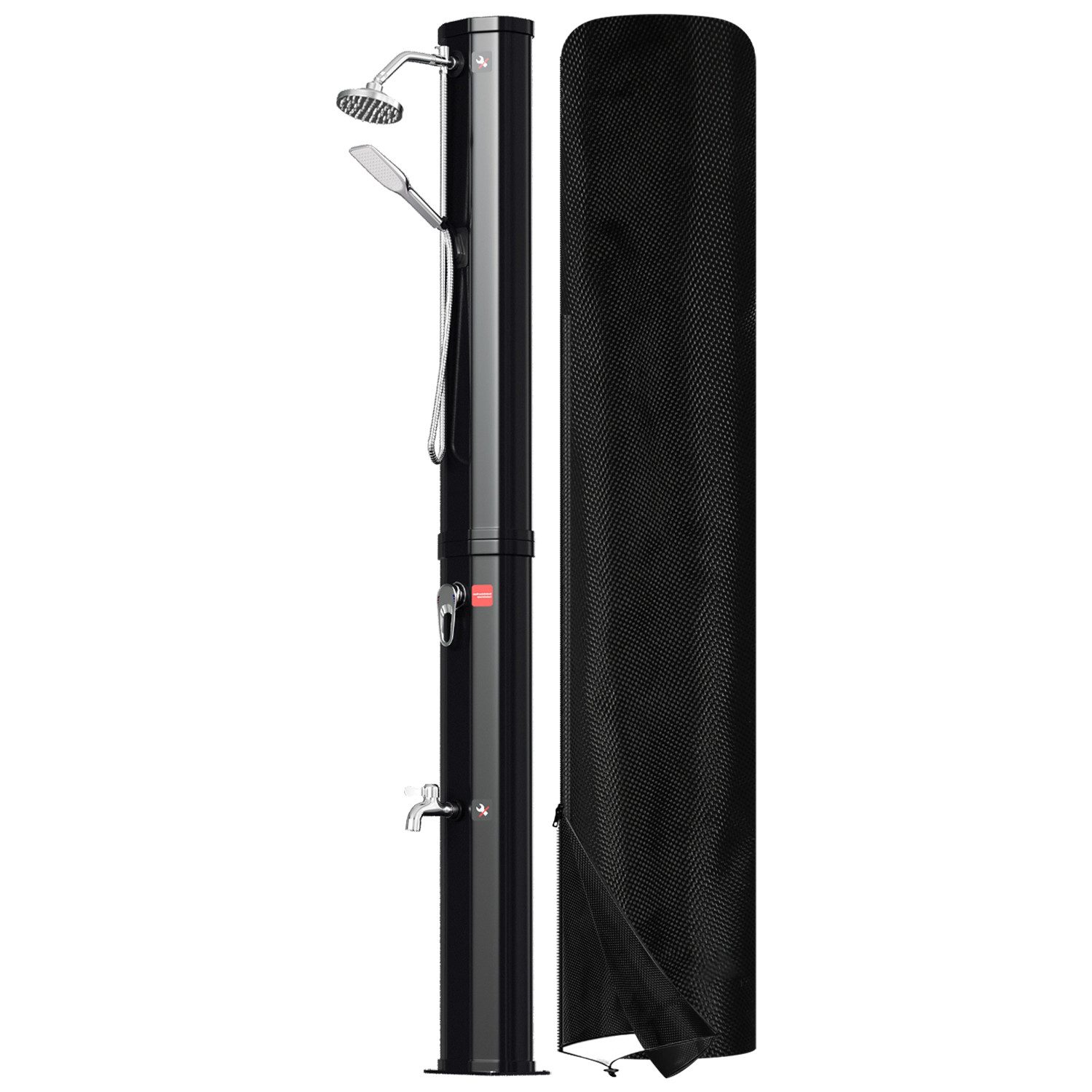 Clanmacy Solardusche Solardusche Gartendusche mit Gartenschlauch-Anschluss günstig online kaufen