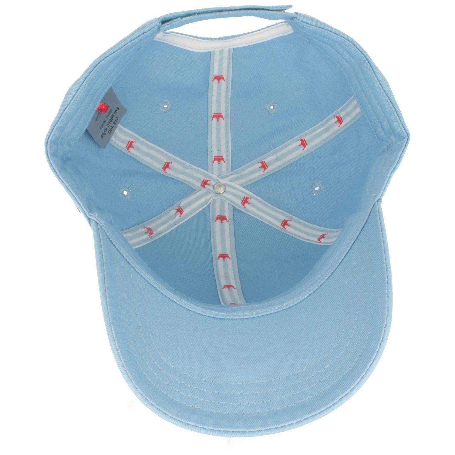 Einfarbige Cap bleu 213 Baseball Balke Baumwoll-Baseball-Cap