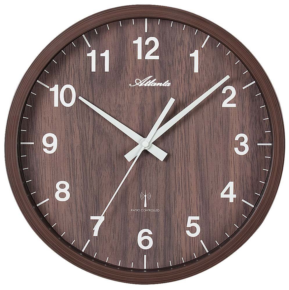 Wanduhr klassisch Wanduhr Durchmesser 30,5 cm - Atlanta Modell: 4438/20