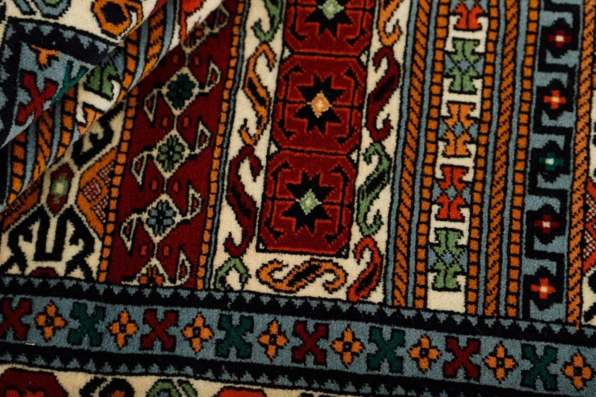 Orientteppich Nain 105x157 Perserteppich, Turkaman Orientteppich rechteckig, Höhe: / 6 Trading, Handgeknüpfter mm