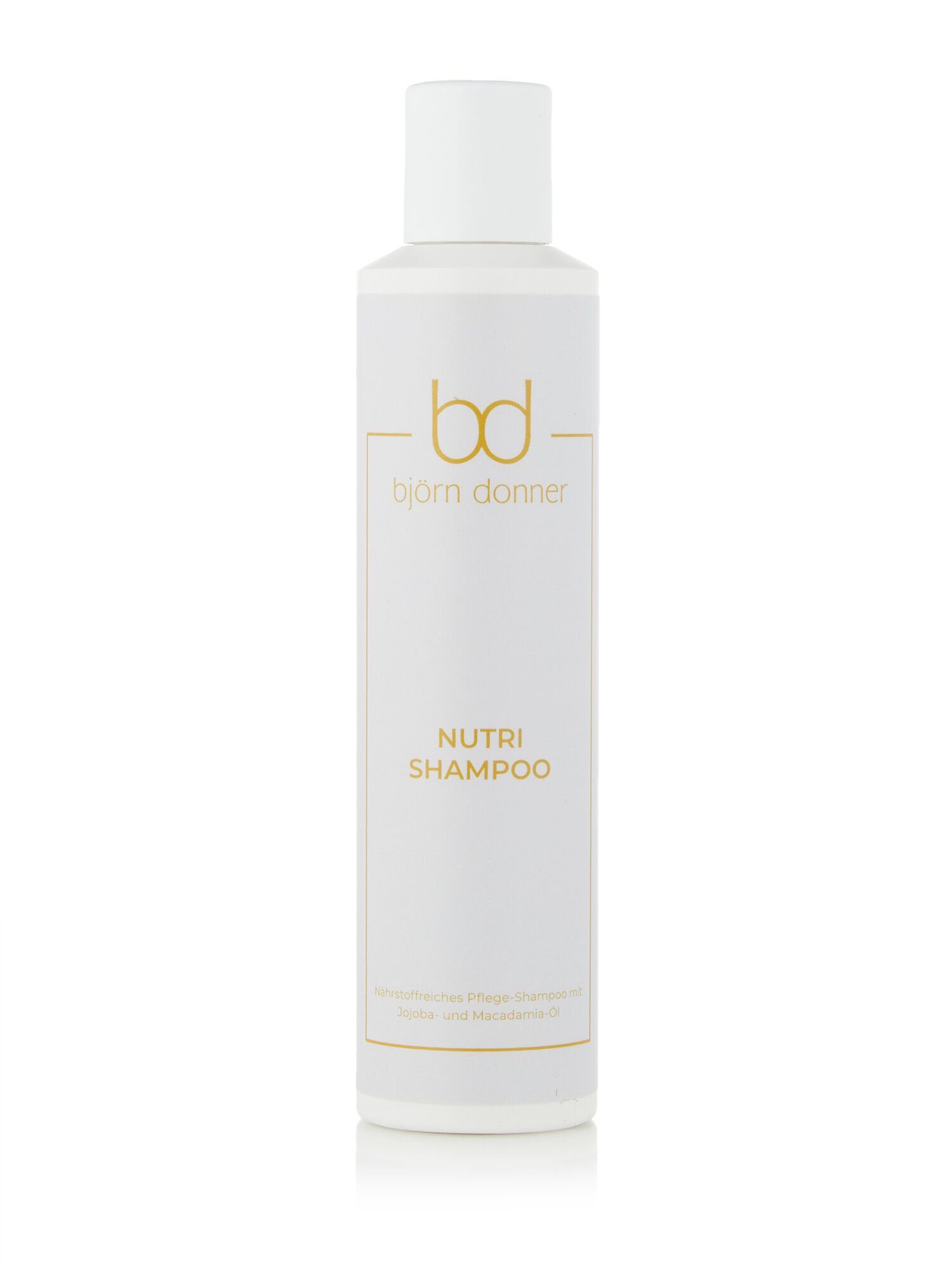 Björn Donner Haarshampoo "Nutri Shampoo", 200ml, 200ml, ; Jojoba-, Macadamia-Öl, Intensive Pflege, Milde Reinigung