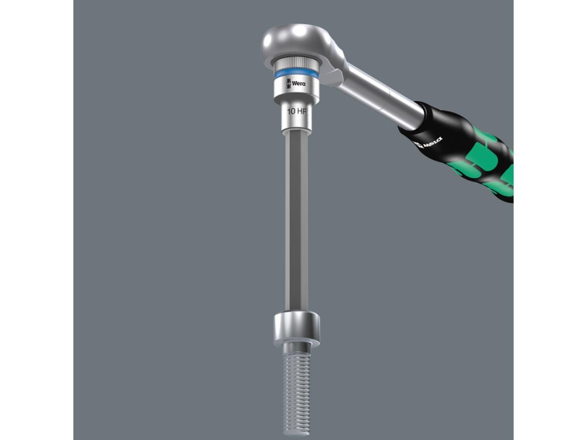 Wera Bit-Set 8740 C HF 2 Zyklop Bitnuss-Satz, Set, mit Haltefunktion für Innensechskant-Schrauben, inkl. Textilbox
