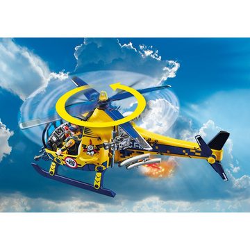 Playmobil® Konstruktionsspielsteine Air Stuntshow Filmcrew-Helikopter