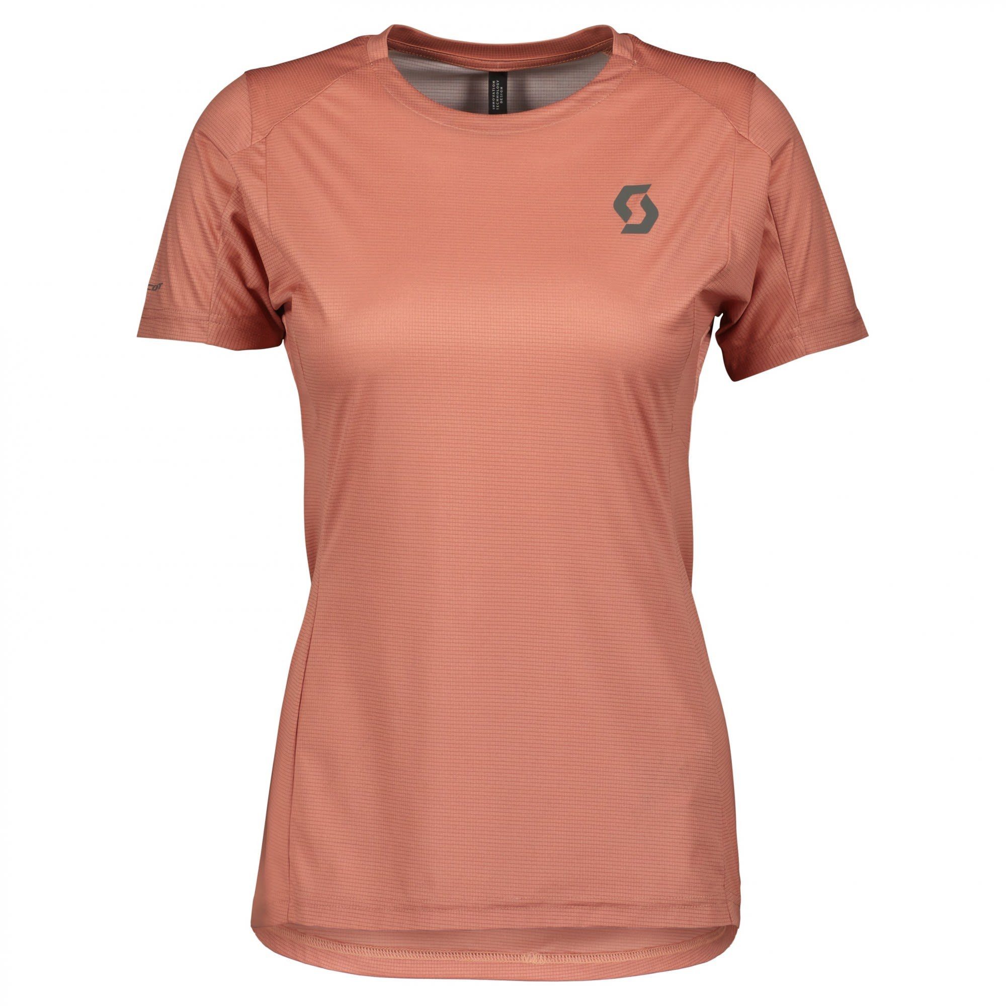Scott T-Shirt Scott W Trail Run S/sl Shirt Damen Kurzarm-Shirt Crystal Pink