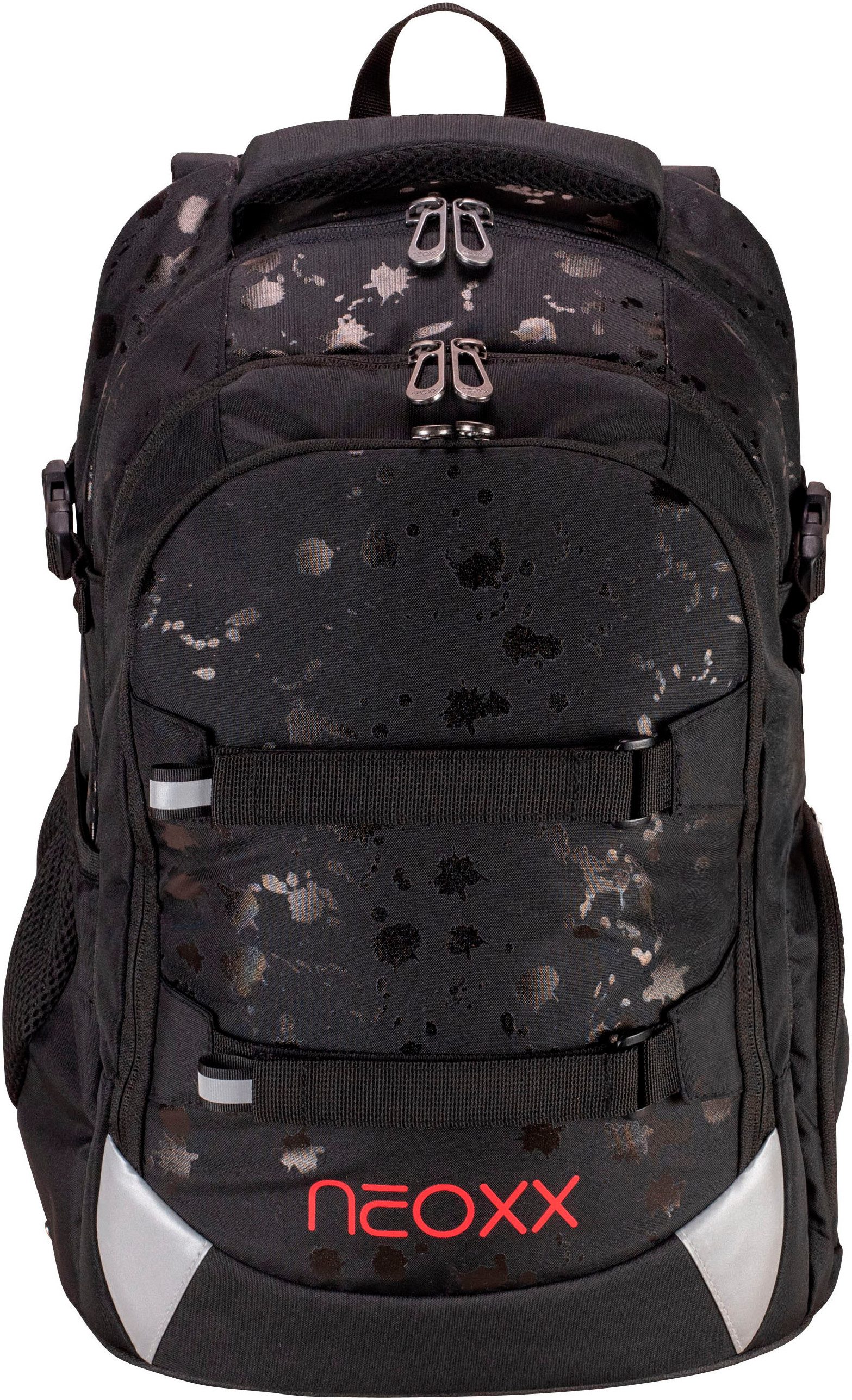 neoxx Schulrucksack Active Pro, Splash Black günstig online kaufen