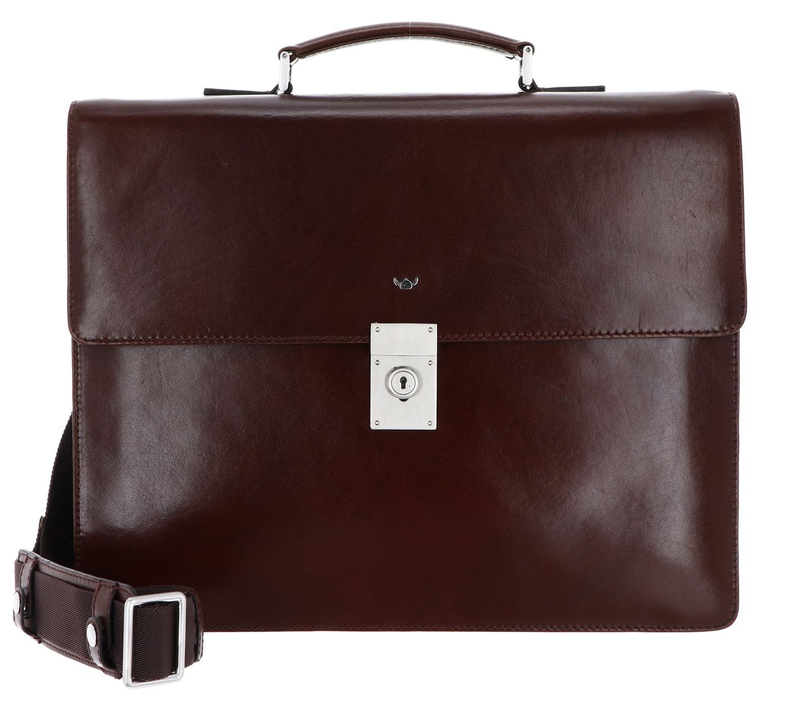 Golden Head Aktentasche Brief Case, aus echtem Rindsleder