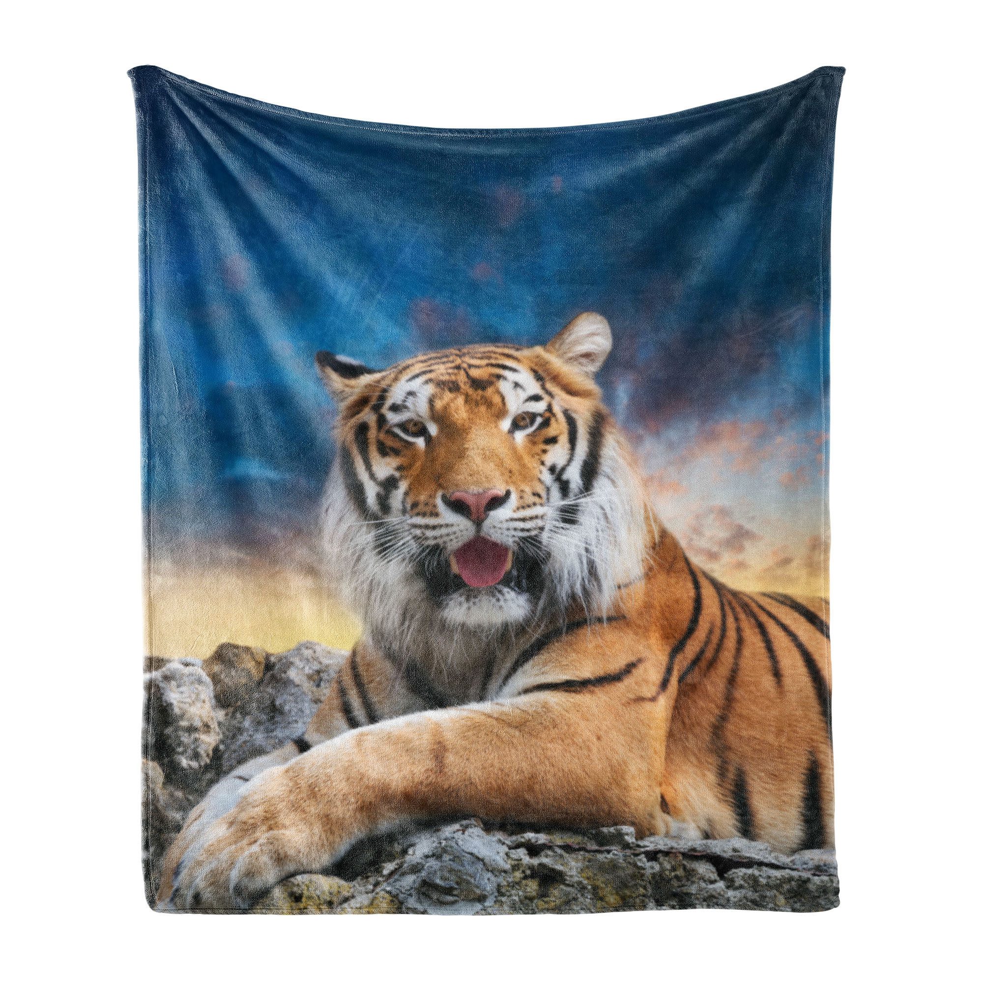 Wohndecke Gemütlicher Plüsch für den Innen- und Außenbereich, Abakuhaus, Ti günstig online kaufen