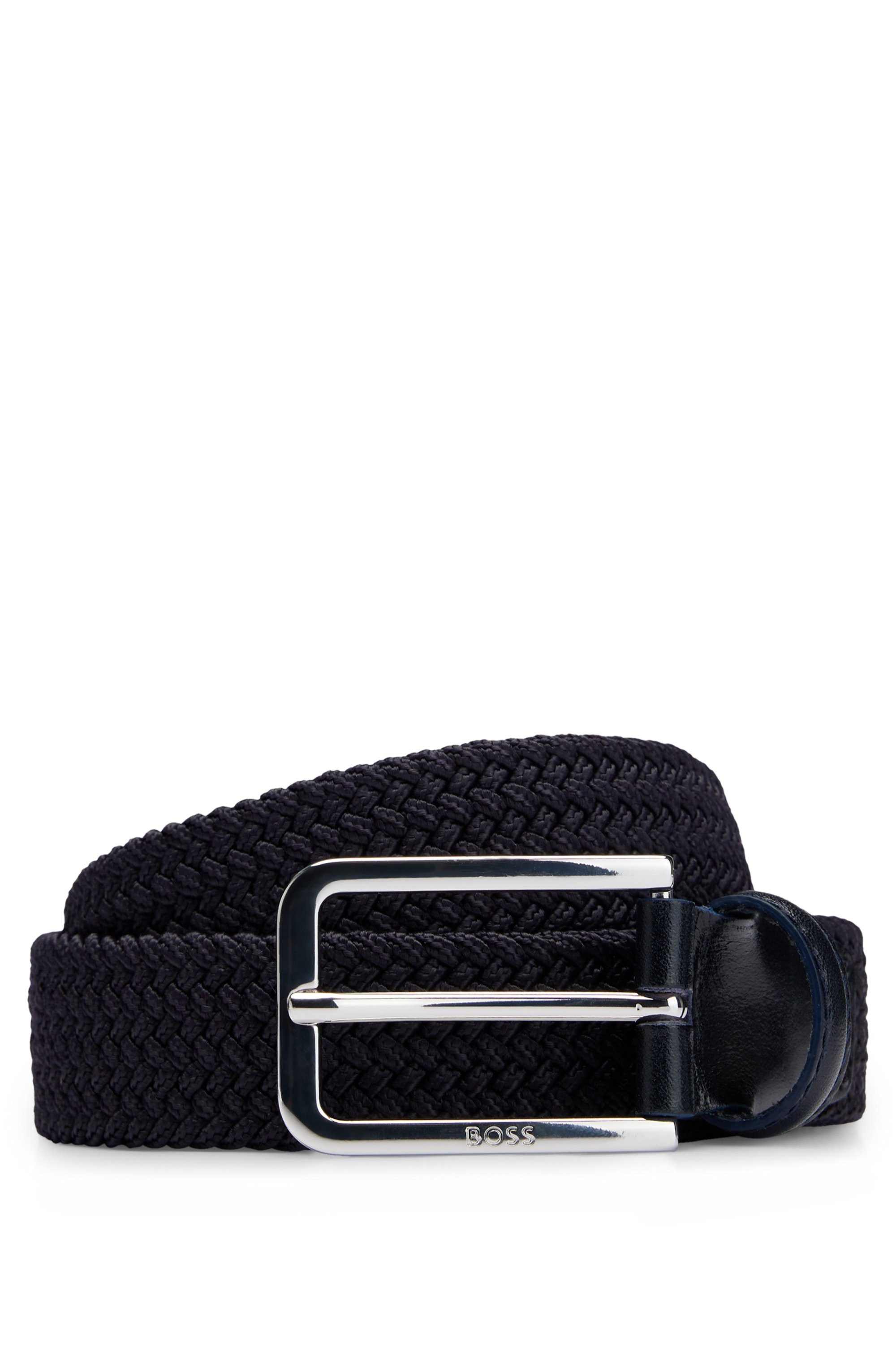 BOSS Flechtgürtel Clorio mit BOSS Logo-Schriftzug günstig online kaufen