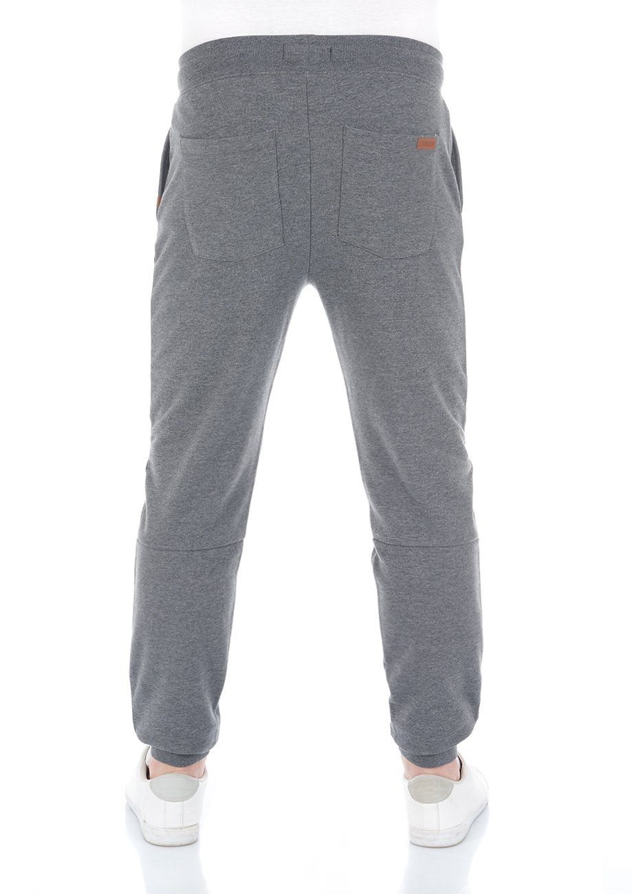 riverso Sweathose Herren Jogginghose RIVSven Slim Fit Trainingshose aus pflegeleichter Baumwollmischung