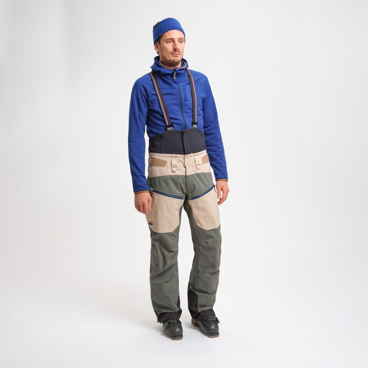 Elevenate Skihose Men Bec de Rosses XI Pants Hochfunktionale Skihose mit abnehmbarer Latzhose aus winddichtem