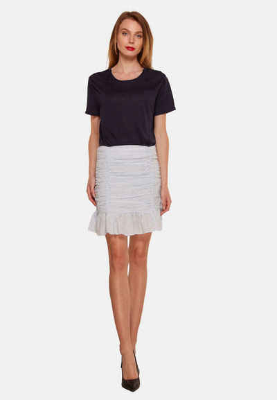 Tooche Minirock Flower Skirt Perfekte Passform