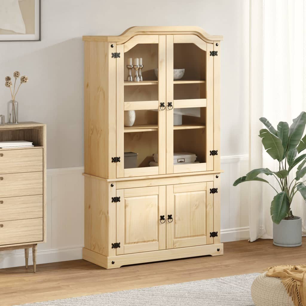 vidaXL Vitrine Vitrine Corona 103,5x42x180 cm günstig online kaufen