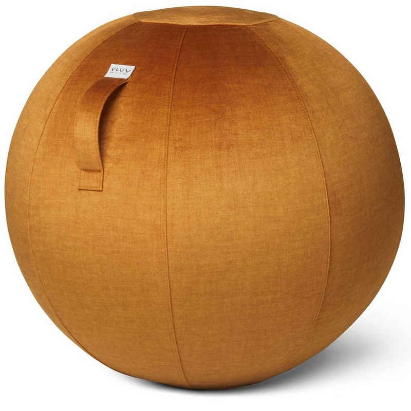 VLUV Stuhl Varm Samt-Sitzball Durchmesser 70-75 cm Pumkin