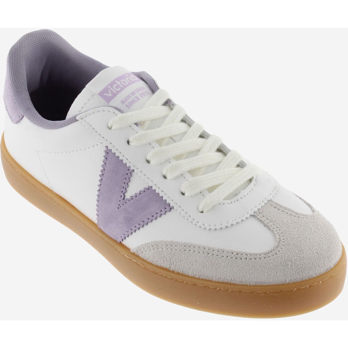 Victoria Berlin Ciclista Efecto Piel & Serraje Women Outdoorschuh Eleganter Damen-Sneaker mit Lederoptik und Veloursleder-Elementen