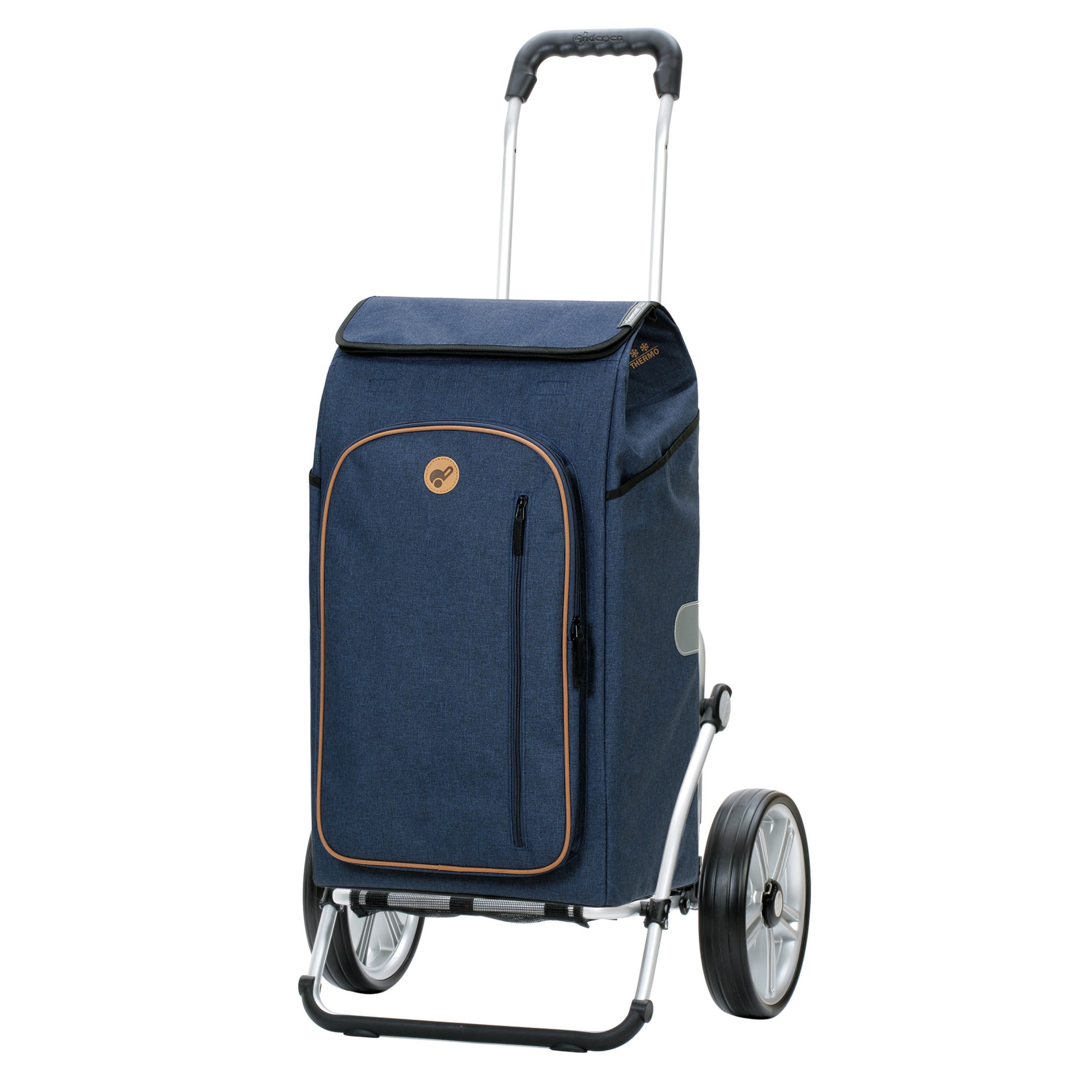 Einkaufstrolley Royal Shopper Folke blau