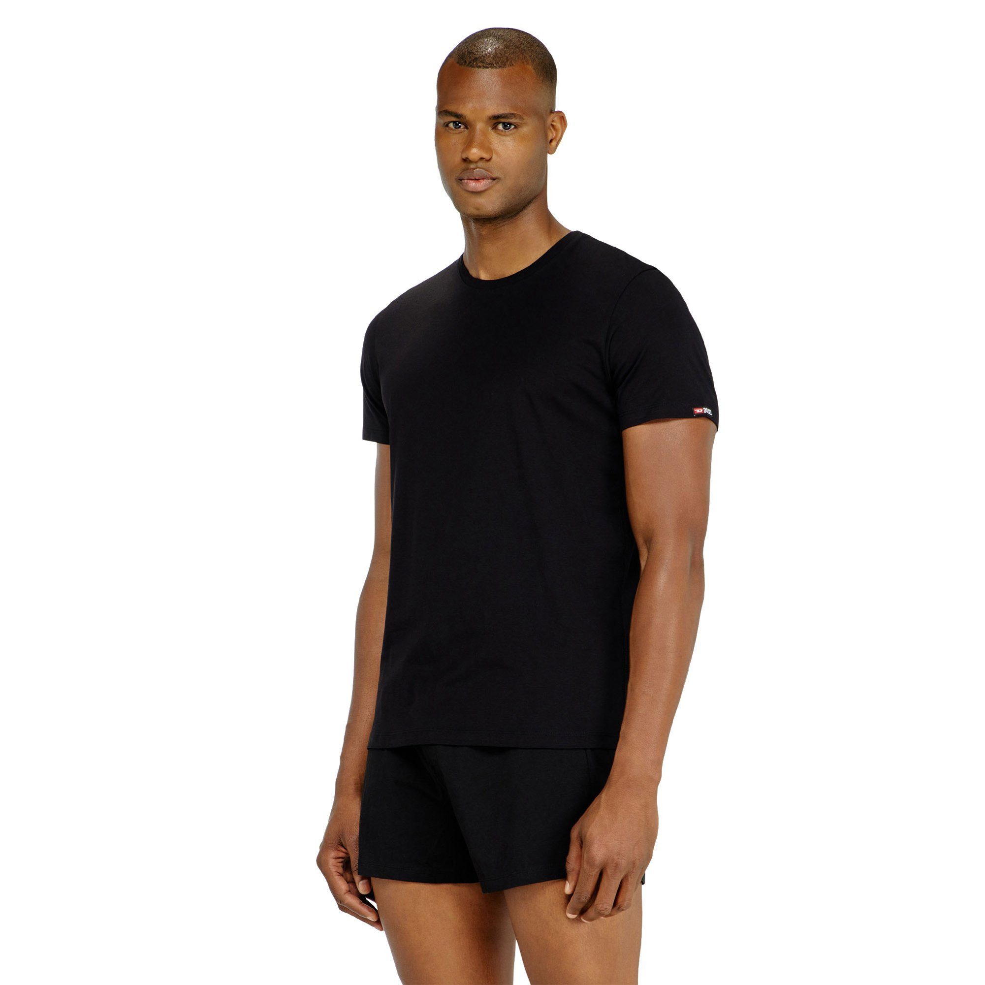 Diesel T-Shirt Herren T-Shirt 3er Pack Baumwolle (Packung, 3er Pack) – Bild 4 von 5