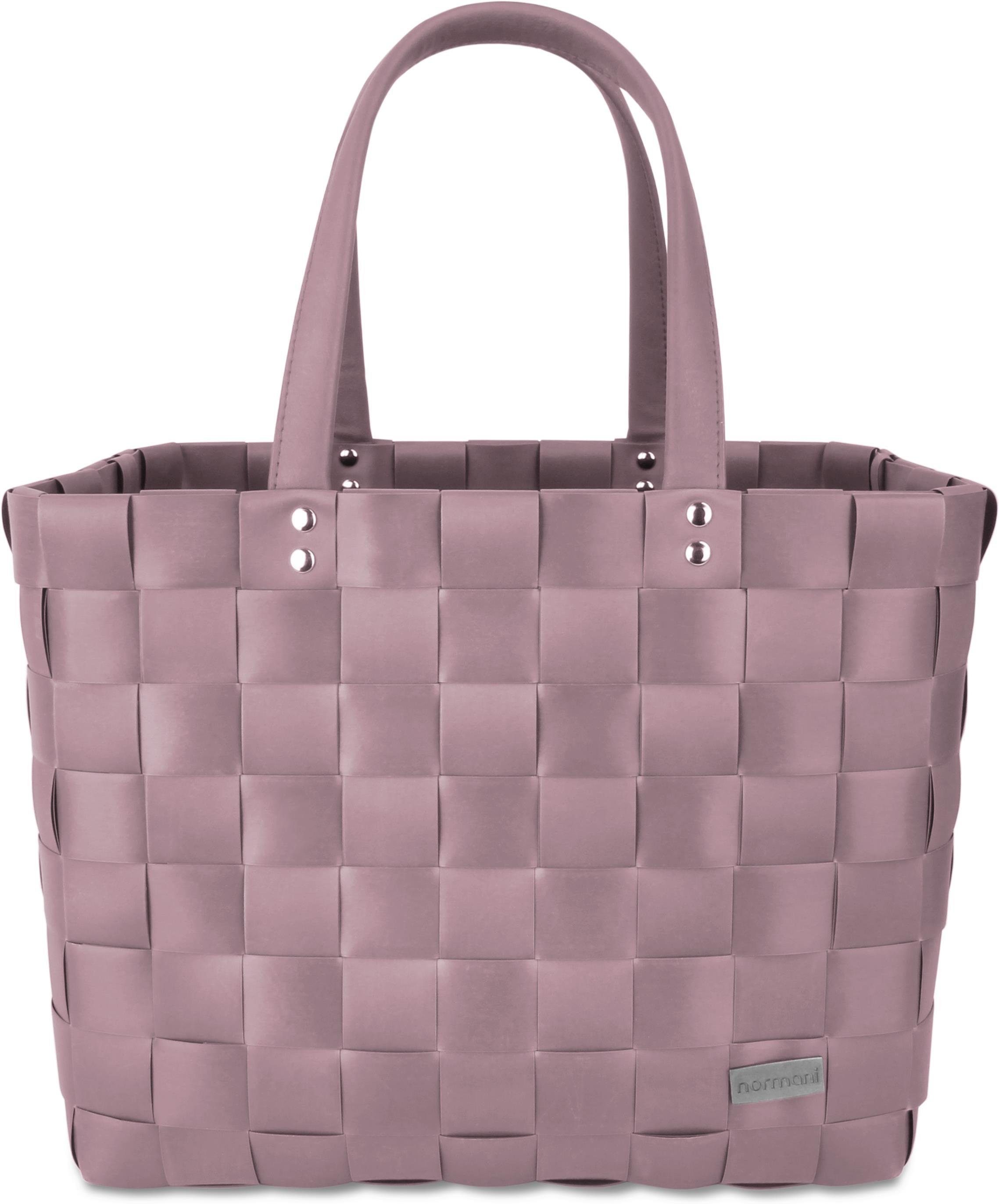 normani Einkaufskorb Einkaufskorb mit PU-Henkeln, 20 l, pflegeleichtes Mate günstig online kaufen