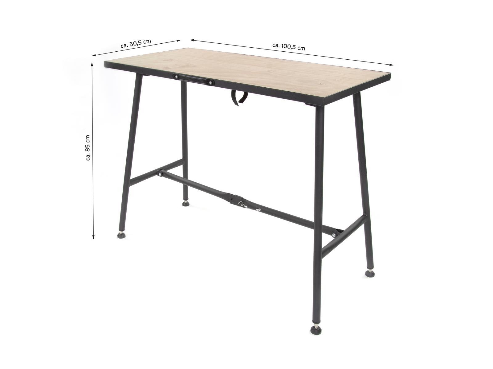 rikta Werkbank rikta klappbare Werkbank100x50x85cm, 200kg Belastung, (Set), mit bis zu 200kg belastbar