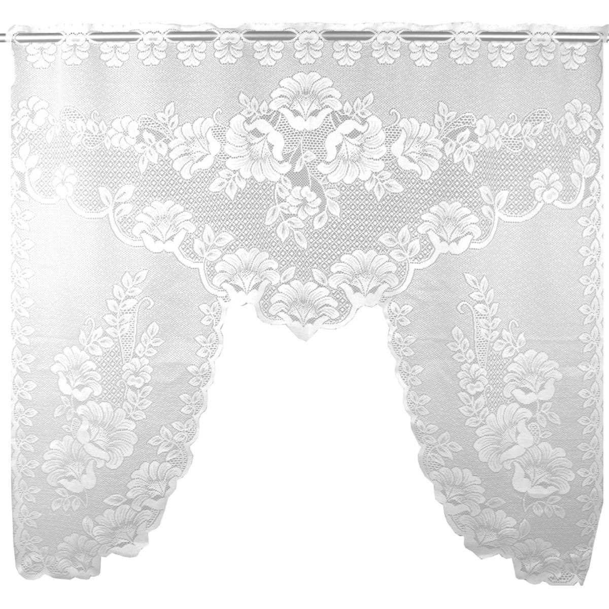 Arsvita Vorhang (1 St), Stangendurchzug, halbtransparent, Bistrogardine in günstig online kaufen