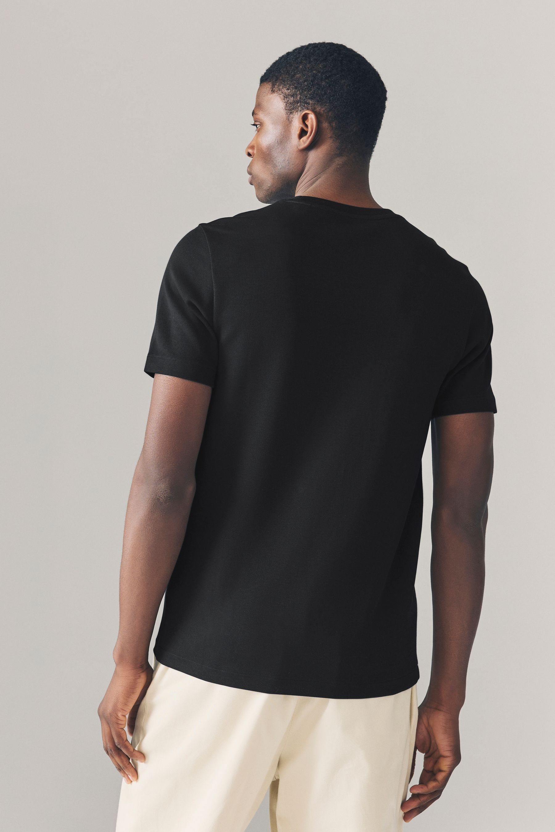 Next T-Shirt Relaxed Fit T-Shirt aus schwerem Stoff (1-tlg) günstig online kaufen