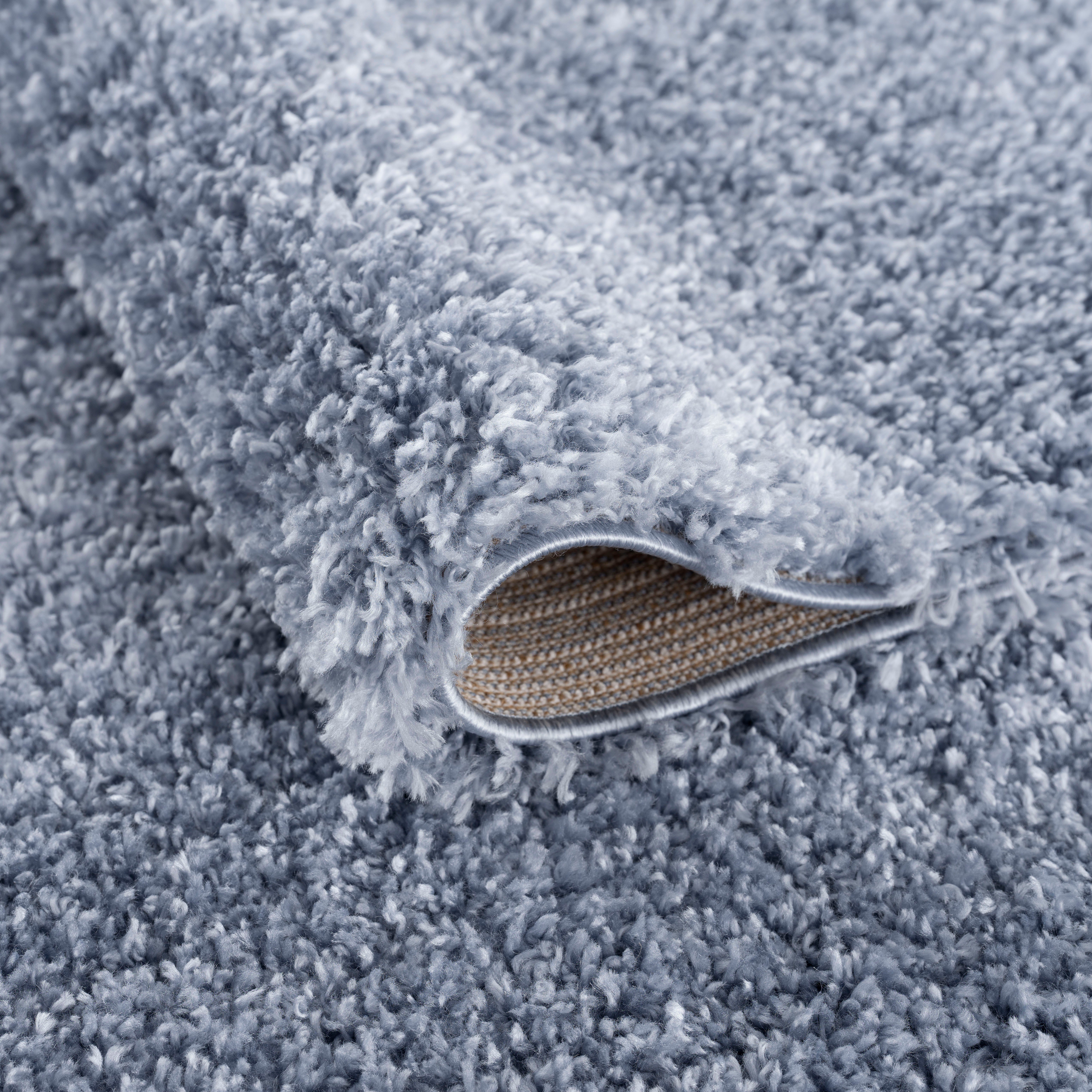 Sanat Hochflor-Teppich Porto, rechteckig, Höhe: 45 mm, Wohnzimmer, Langflor, Shaggy, auch als Läufer