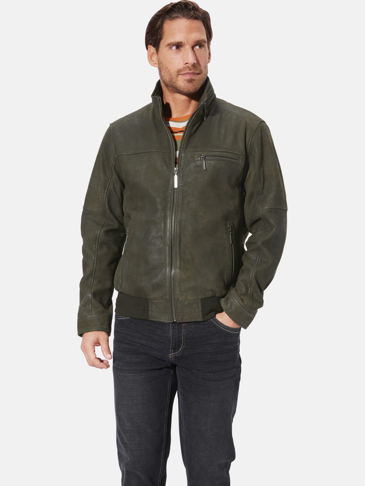 Babista Lederjacke JORANO mit Brusttasche günstig online kaufen