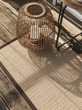 Outdoorteppich Nandi, benuta, rechteckig, Höhe: 5 mm, Kunstfaser, Berber, Ethno-Style, Wohnzimmer