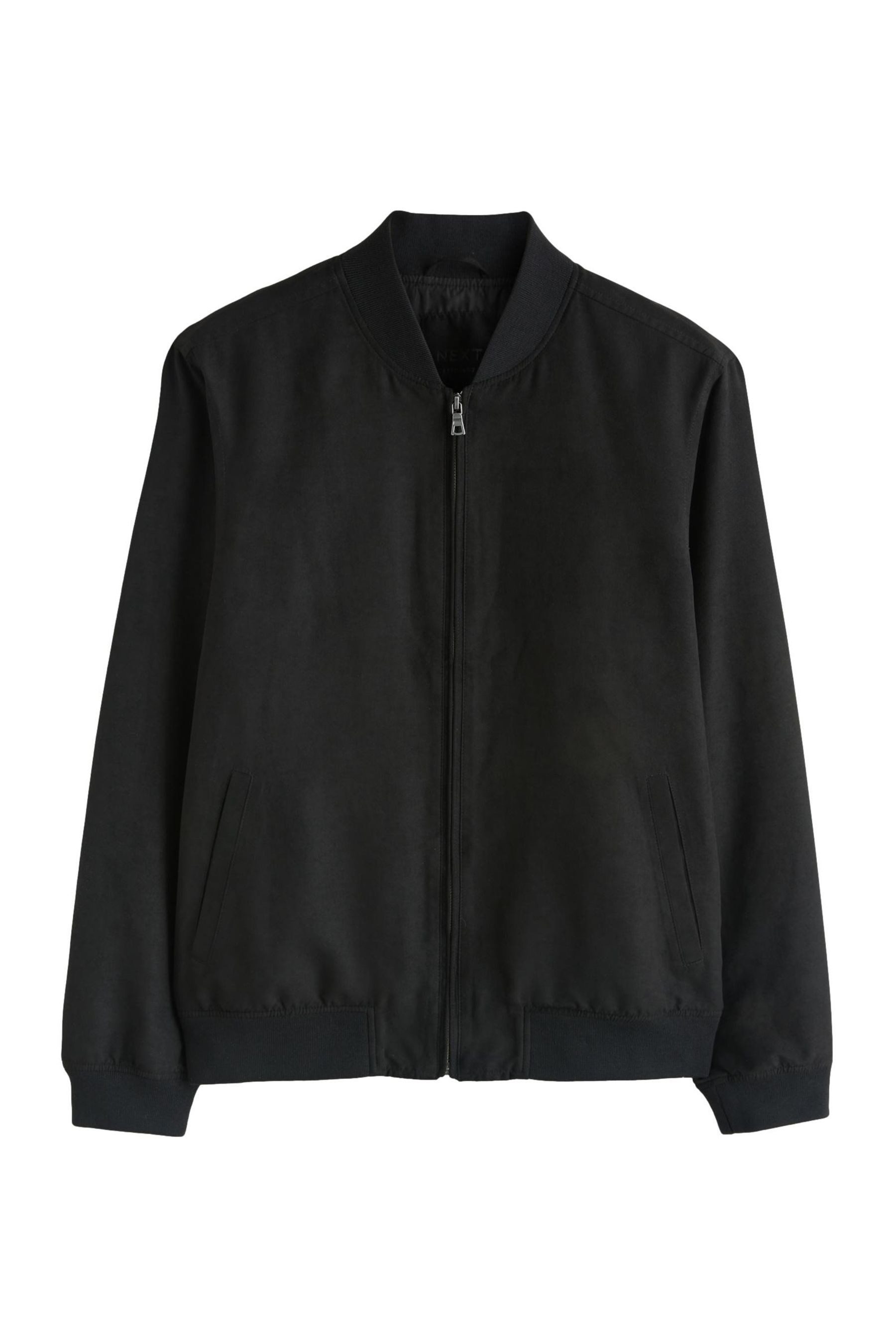 Bomberjacke Bomberjacke aus Velourskunstleder