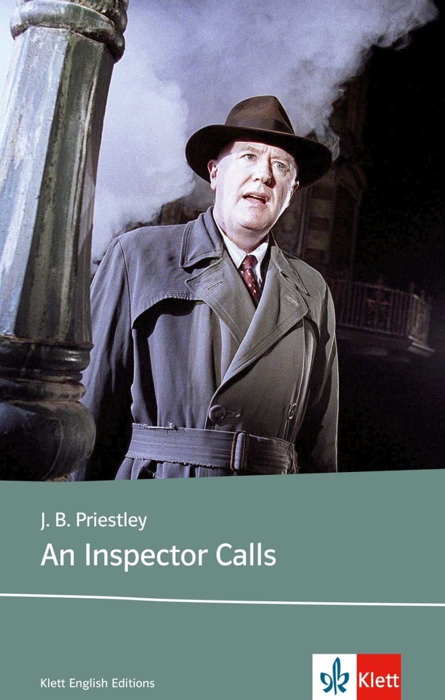 Schulbuch An Inspector Calls Schulausgabe für das Niveau B2, ab dem 6. Lernjahr. John B. Priestley