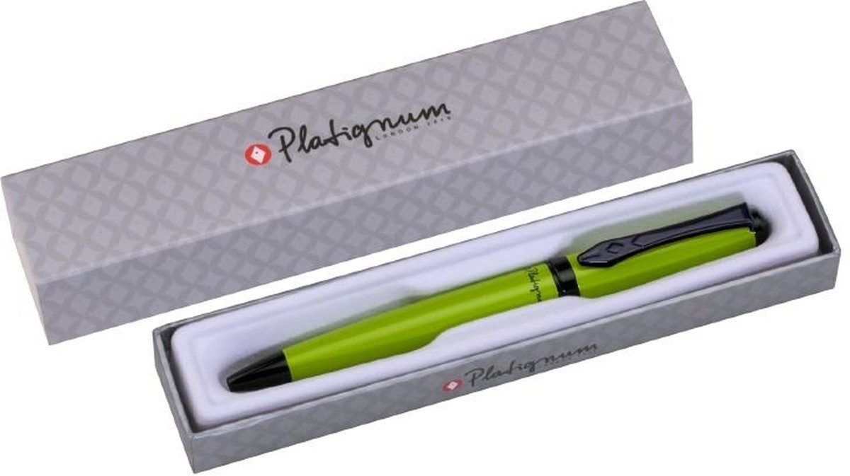 Kugelschreiber Kugelschreiber Studio hellgrün silberne Geschenkpackung