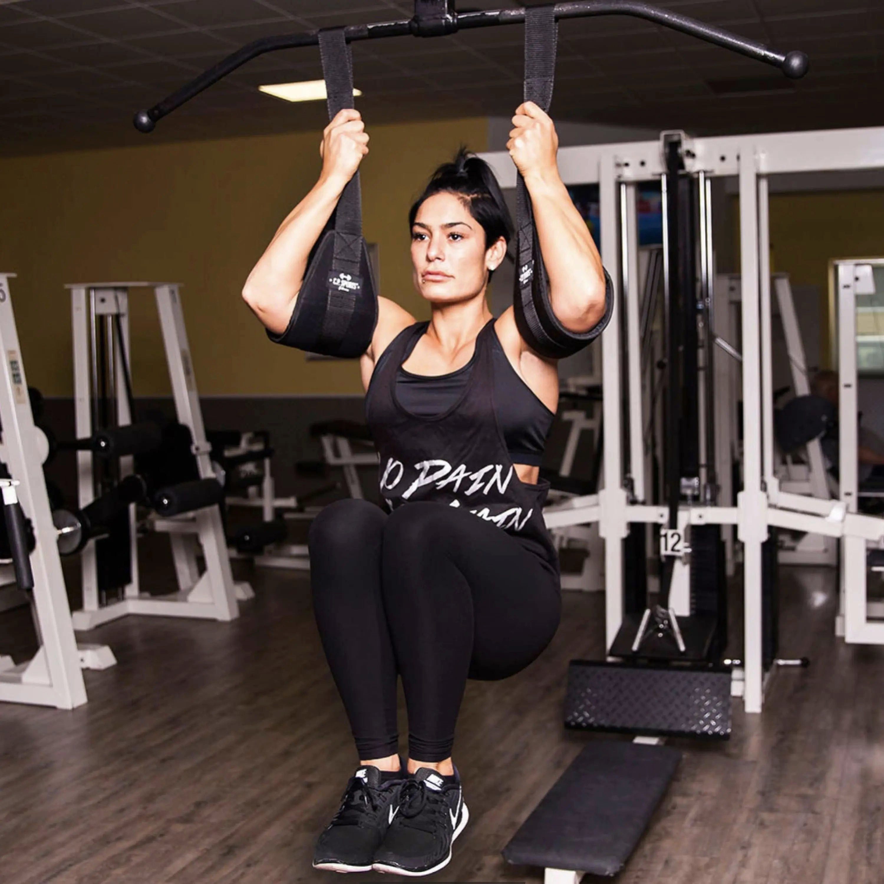 Sport-Knight® Bauchtrainer Bauchtrainingsschlaufen, belastbares und hochwertiges Material